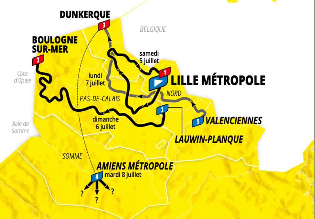 Tour De France 2025 Route