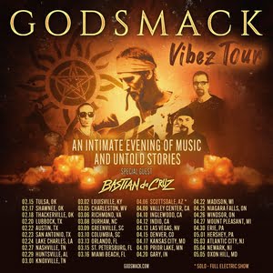 Godsmack to Return for an Intimate Tour in February 2025.