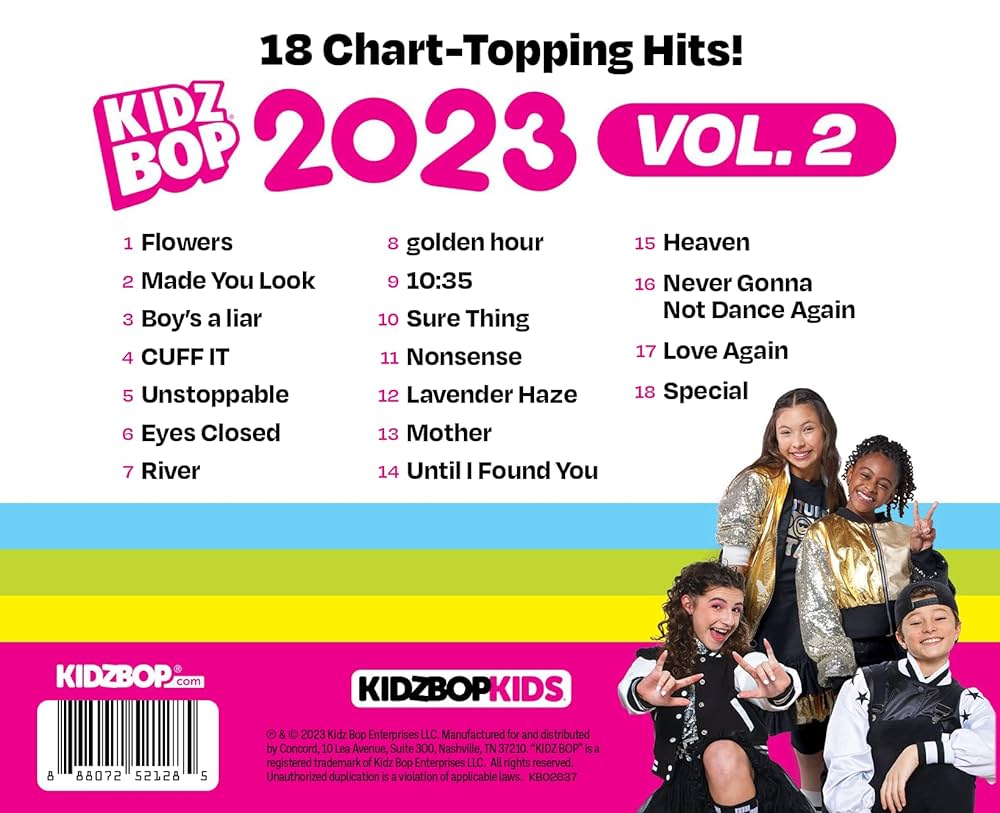 Kidz Bop 2025 Tour Song List Unleash the Ultimate Playlist Now!
