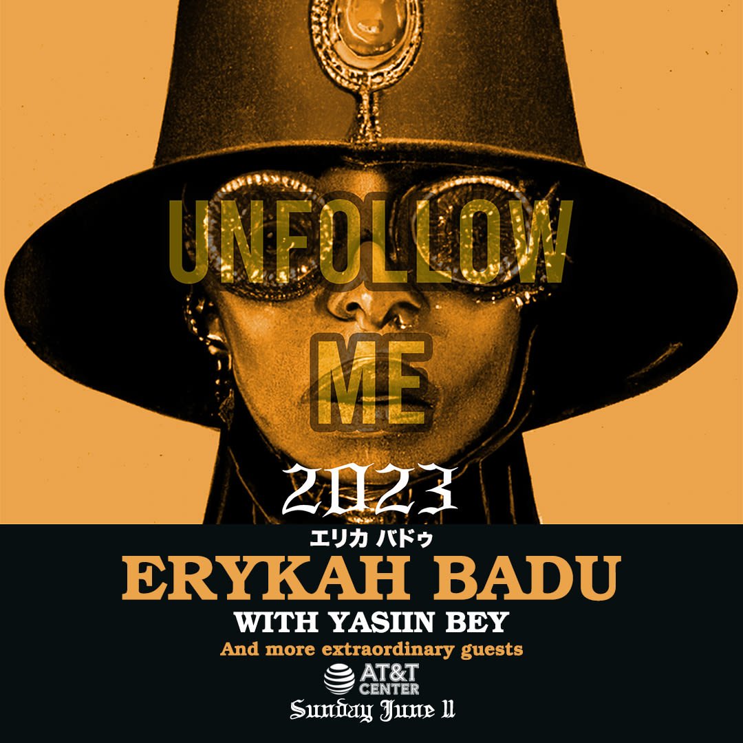 Erykah Badu Tour 2025: Unfollow Me.