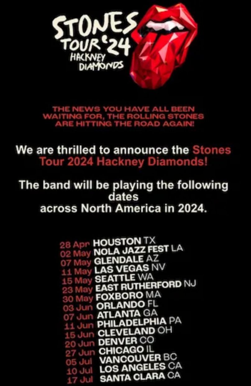 Rock On Rolling Stones Tour Dates 2025 USA Revealed!