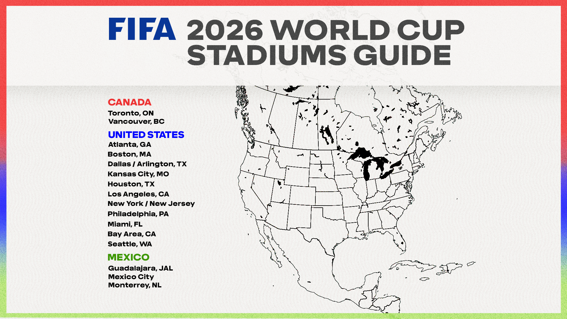 Exploring FIFA 2026 Location Cities A Look into the Future of Soccer