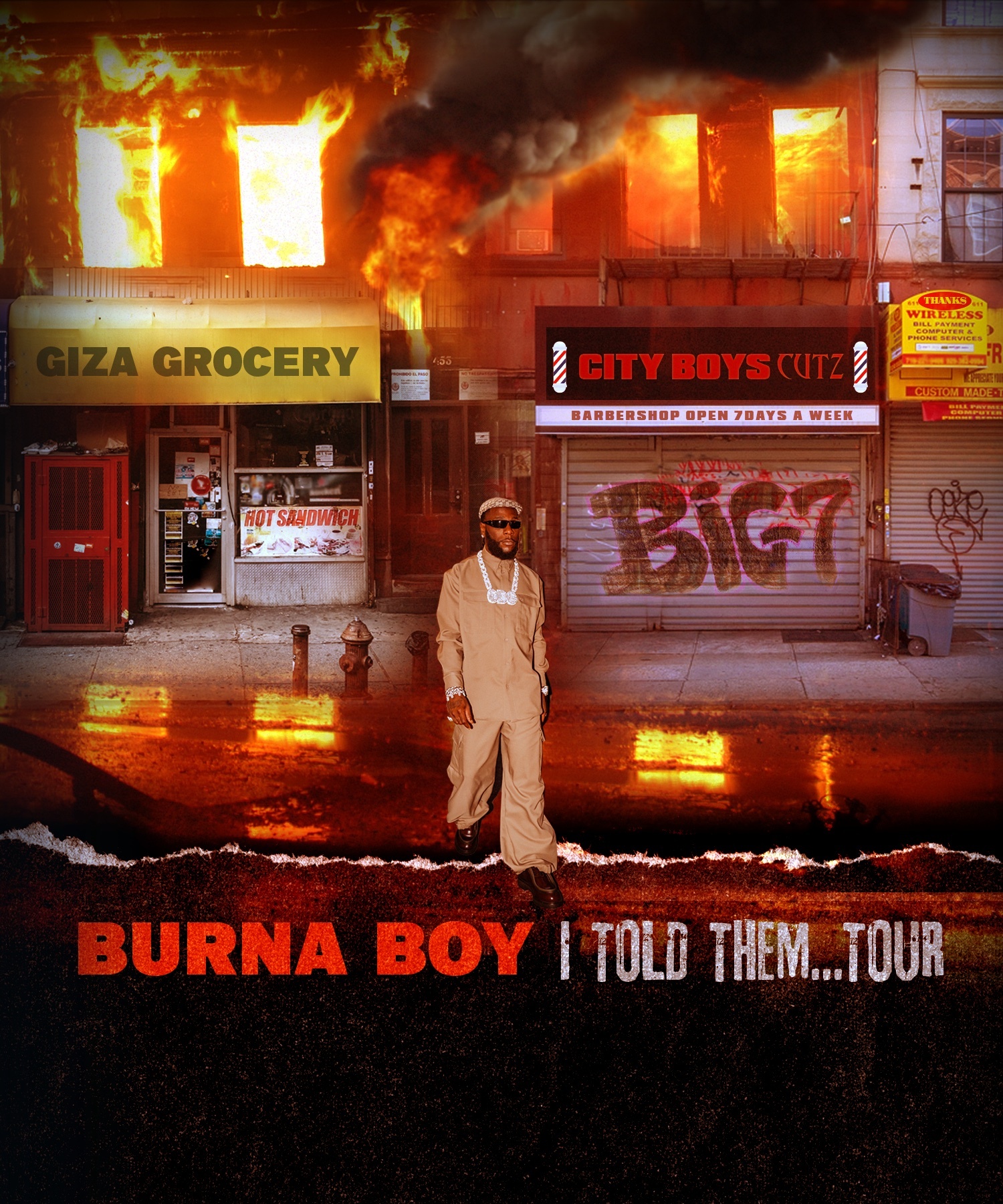 Burna Boy UK Tour 2025 Unleashing the Afrobeat Heat Across the UK!