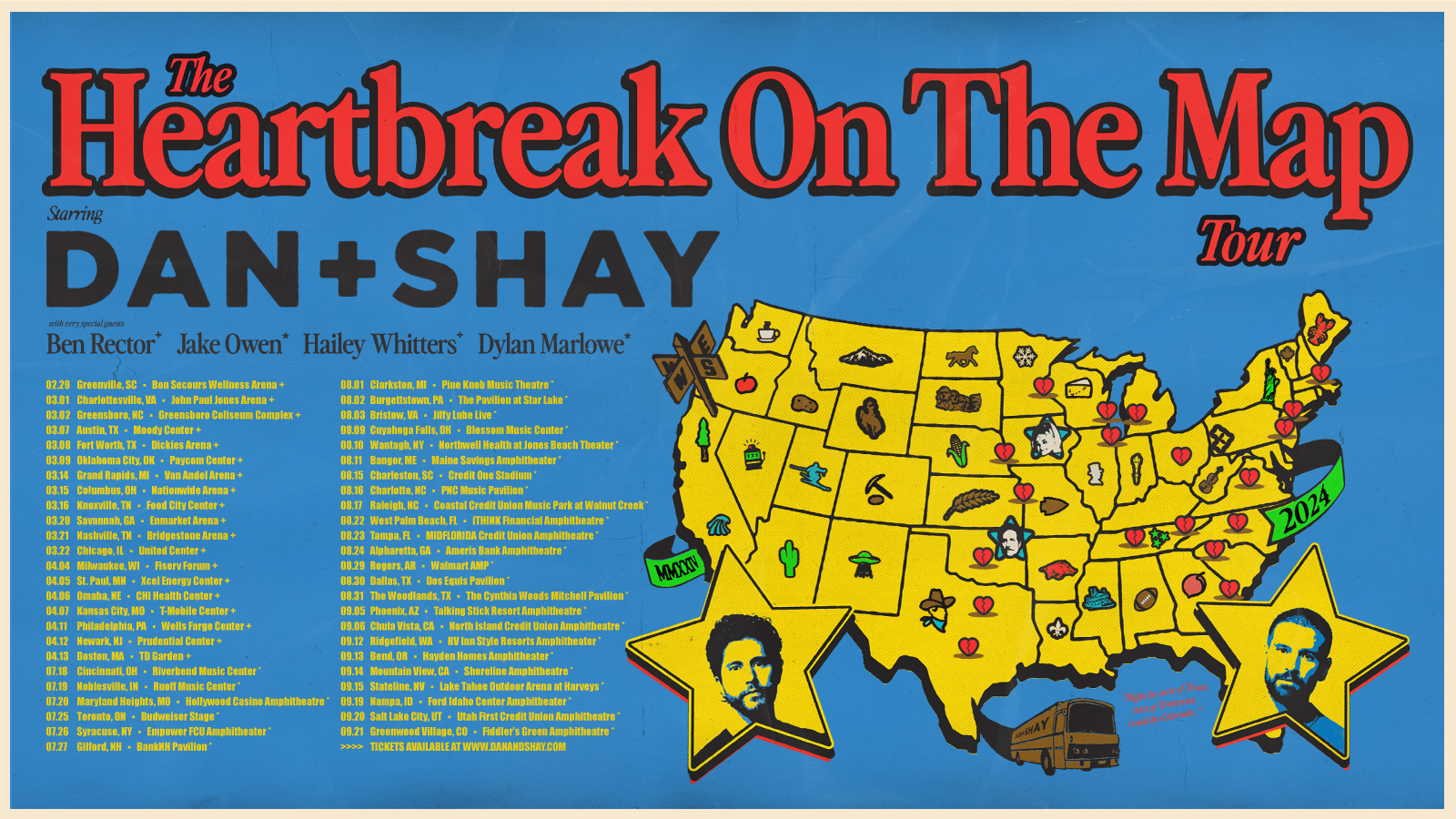 Unveiling the Dan and Shay Tour 2025 Setlist Get Ready for an Concert Experience!