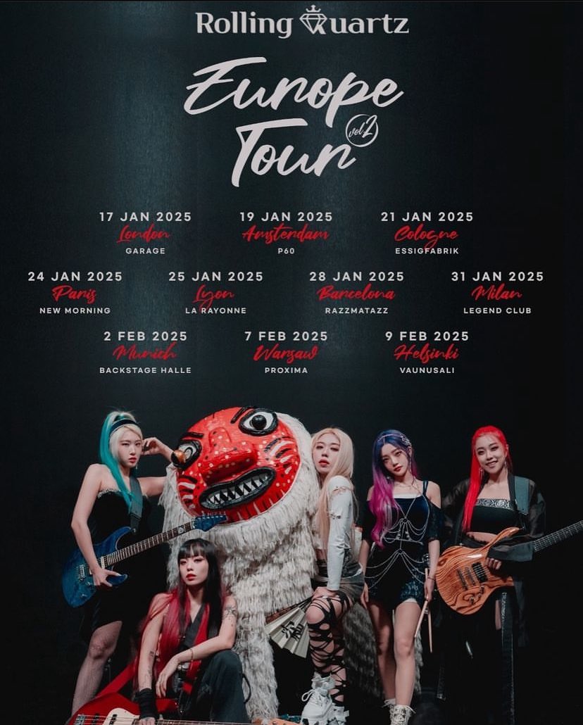 Rocking Across Europe Rolling Stones Tour 2025