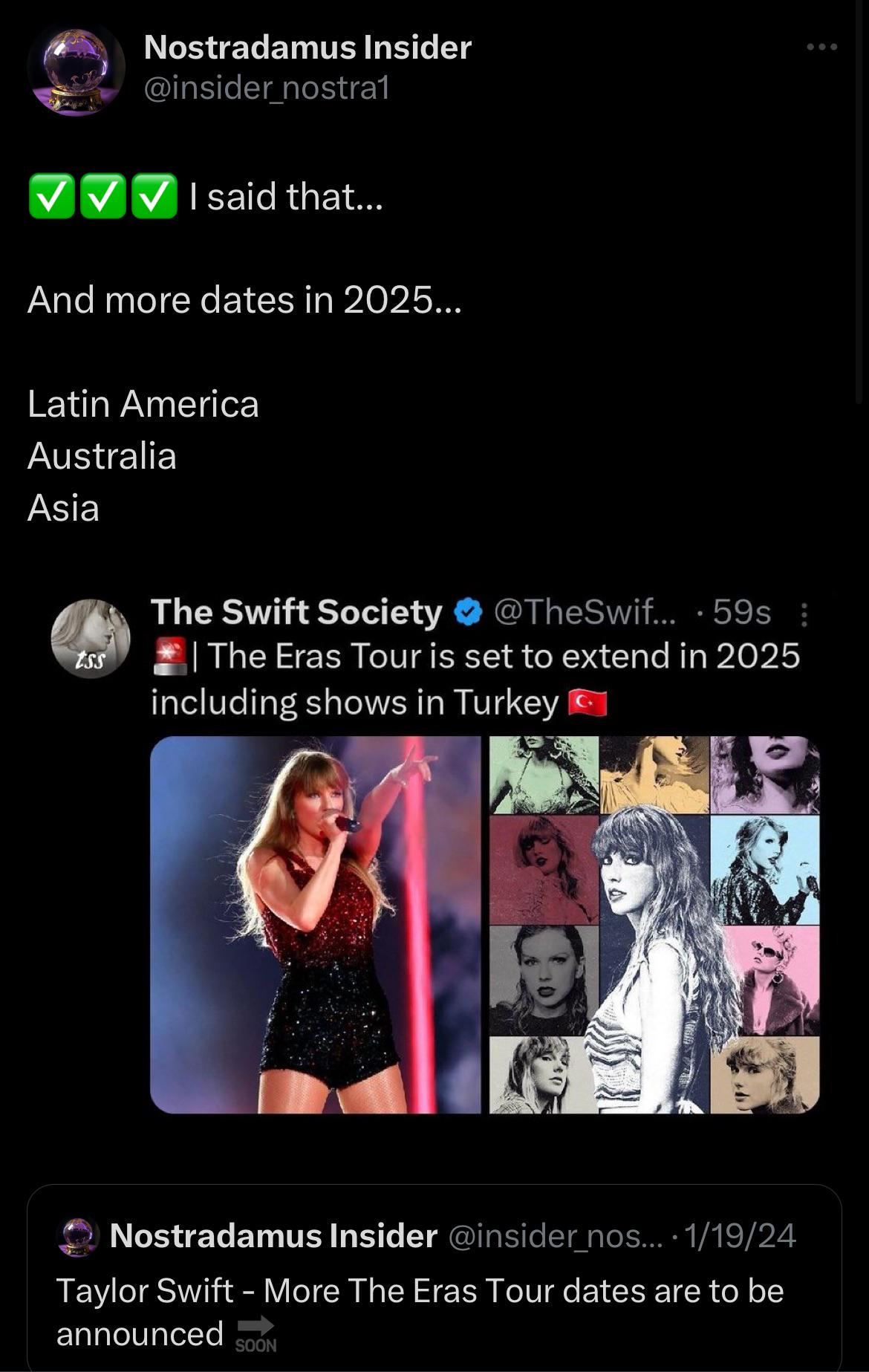 Unveiling the Taylor Swift Eras Tour Schedule 2025 Get Ready for an