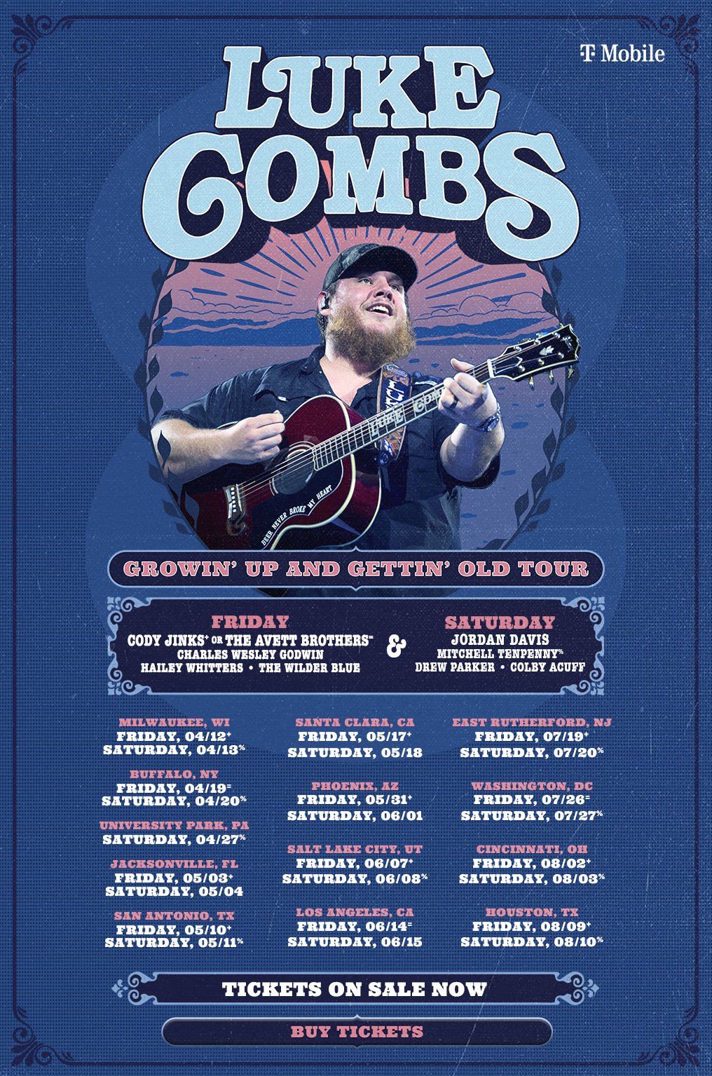 2025 Luke Combs Tour Dates Mark Your Calendar for the Ultimate Country