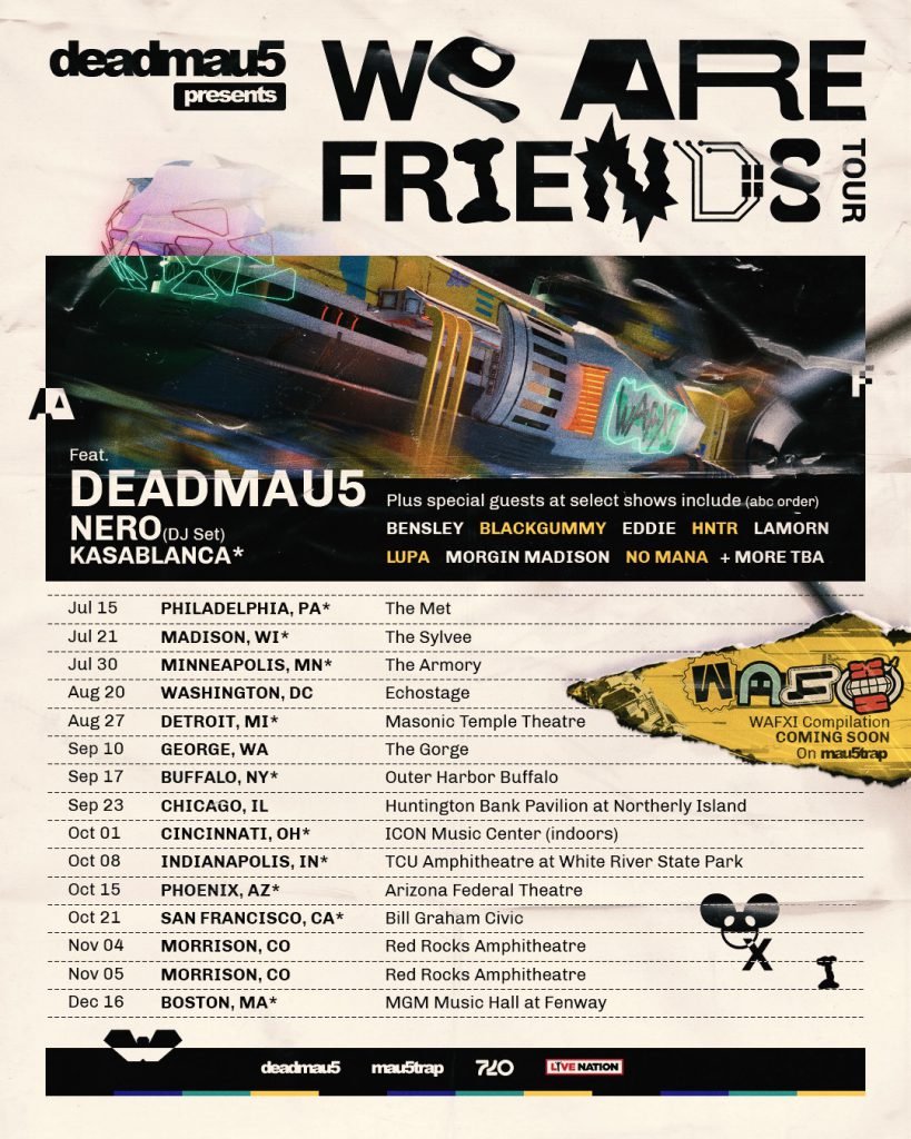 Unveiling the Exclusive Deadmau5 Tour 2025 Dates and Details!