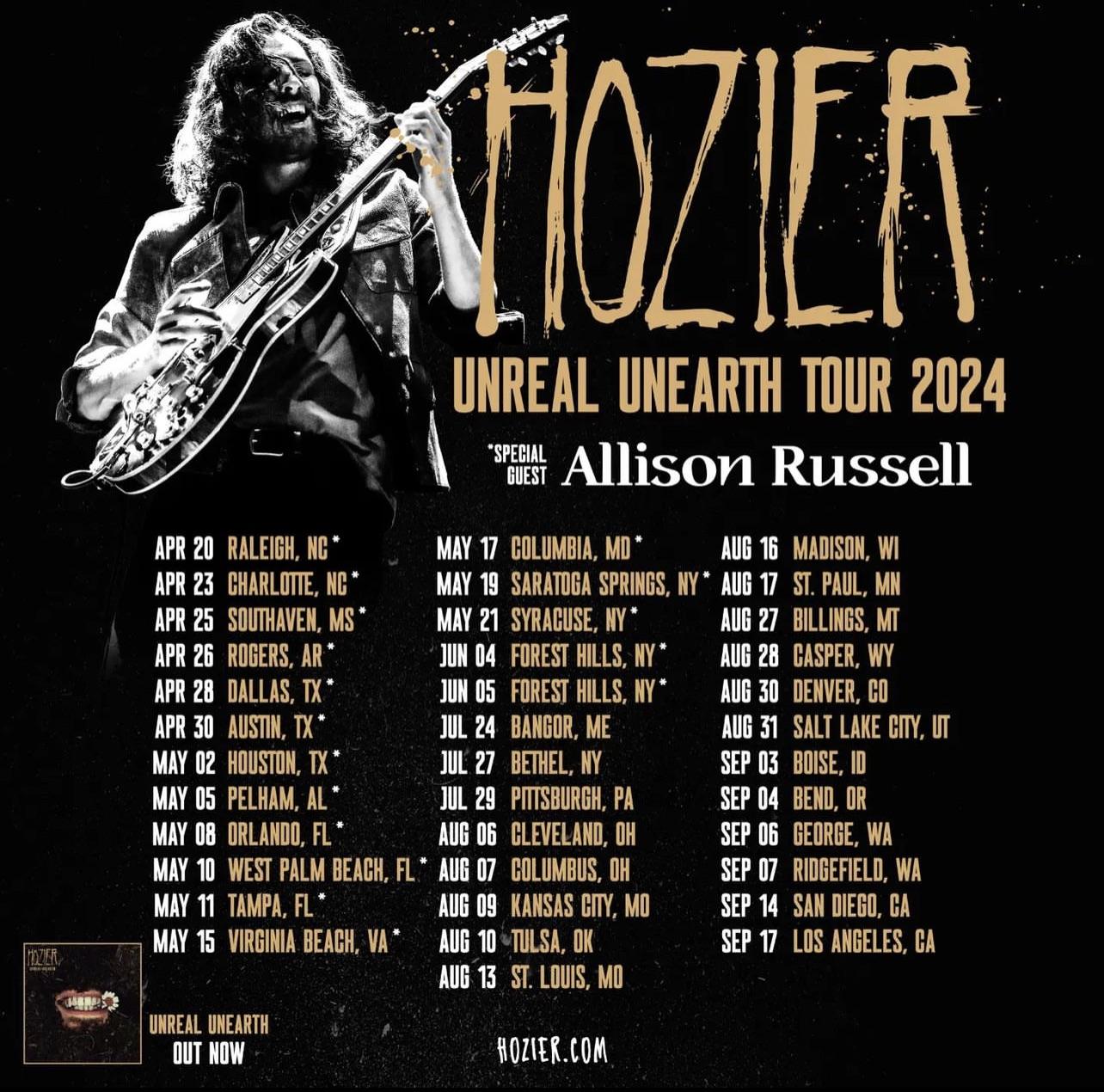 Unveiling the Hozier Tour 2025 Billings Dates, Venues, and Surprises!