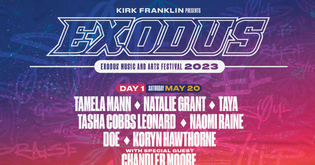 Kirk Franklin Exodus Tour 2025 Get Ready for an Musical