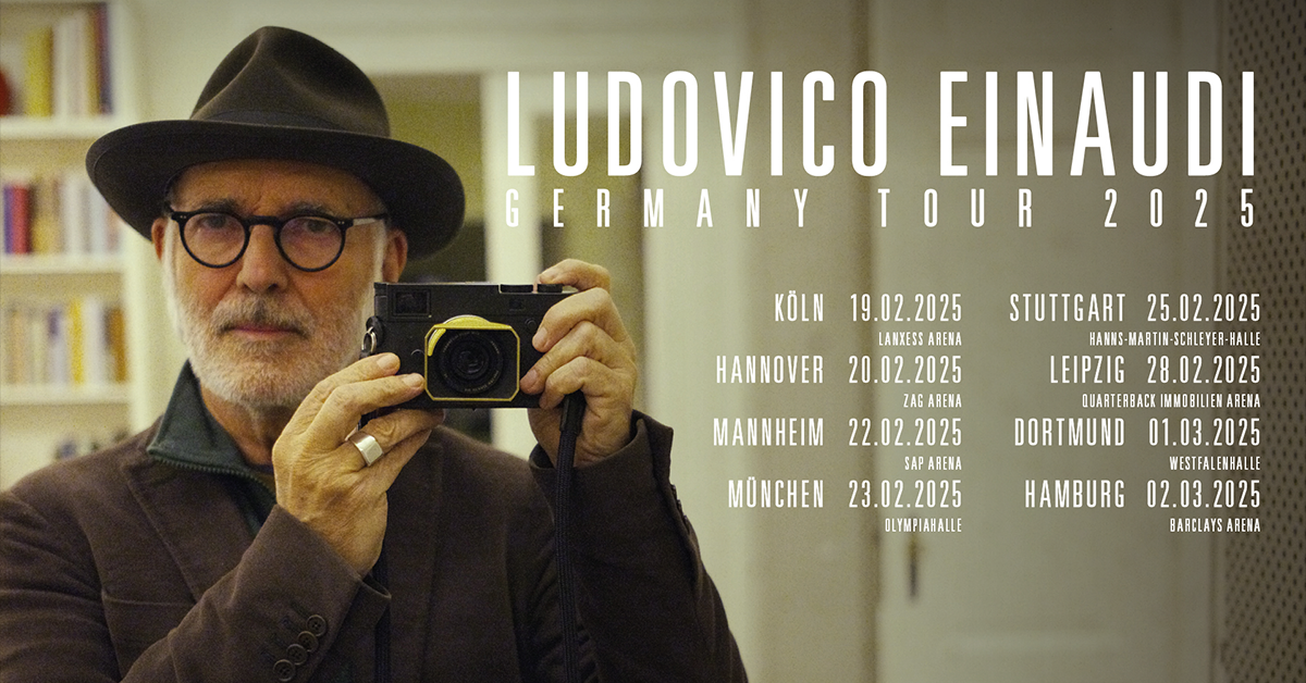 Ludovico Einaudi Tour 2025 USA Experience Musical Magic Across the States!