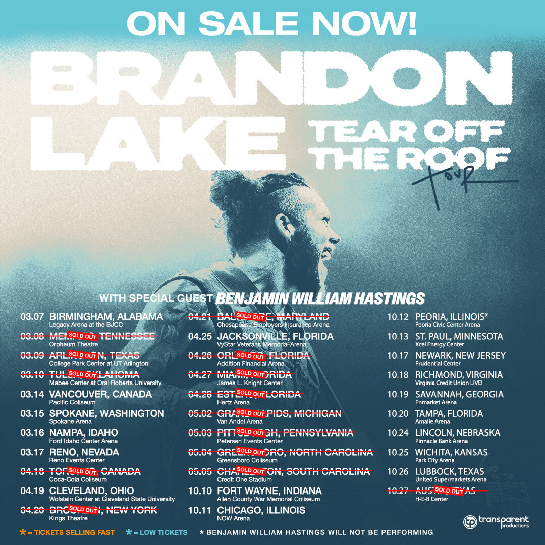 Brandon Lake Tour Dates 2025: Mark Your Calendar for an Unforgettable ...