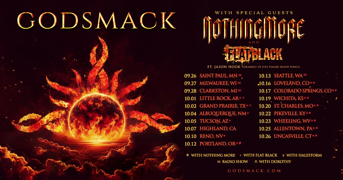 Score Your Godsmack Tour 2025 Tickets Before They Sell Out!